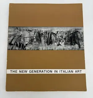 The New Generation In Italian Art by The American Federation of Arts