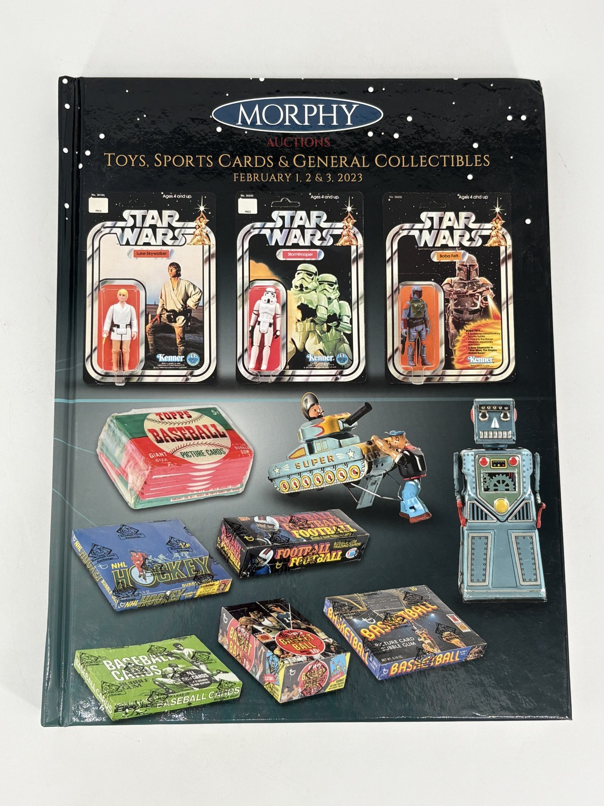 Morphy Auctions Hardcover Catalog: February 2023 Toys Sports Cards & Collectible…