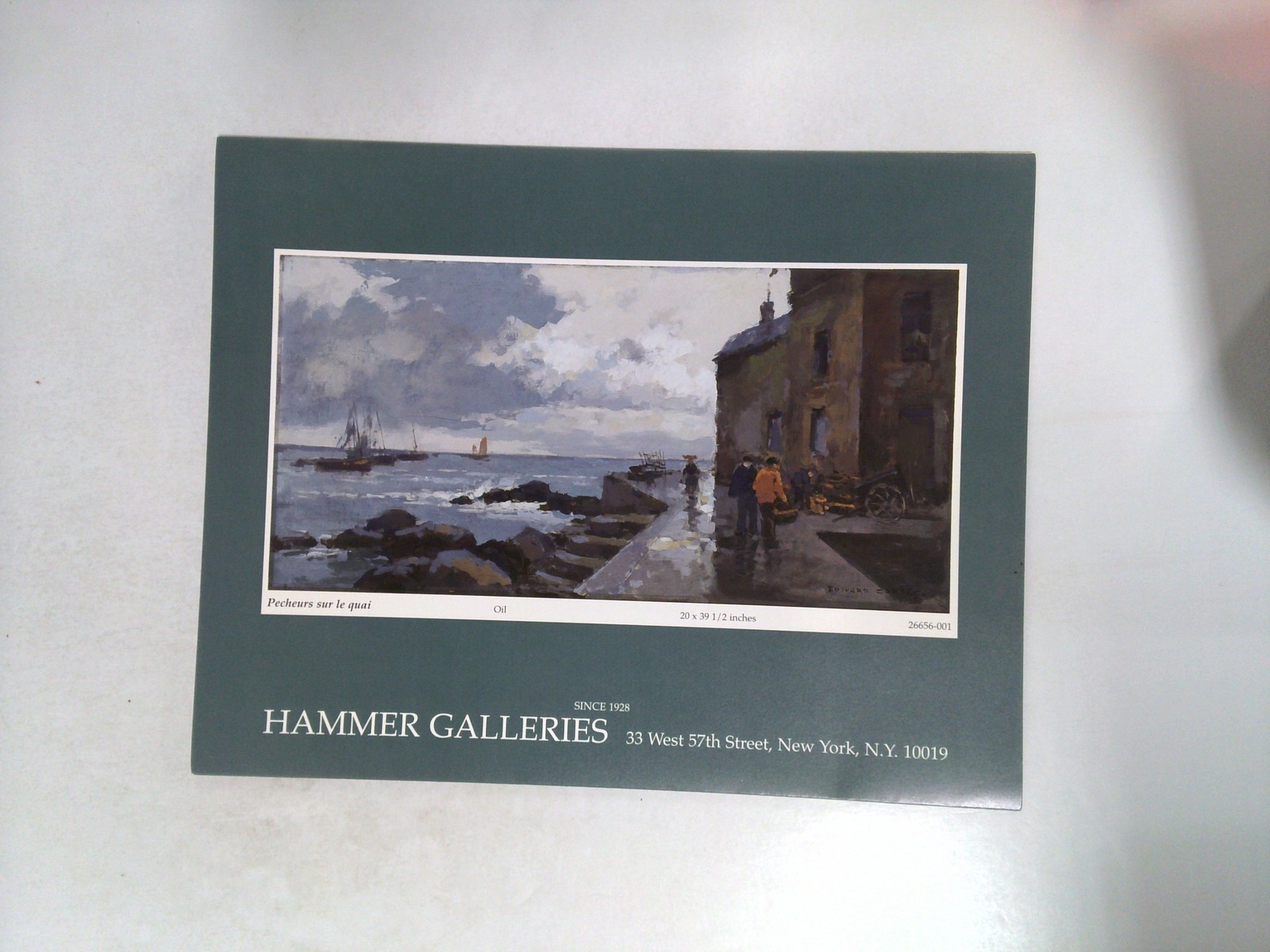 Pecheurs Sur Le Quai by Hammer Galleries