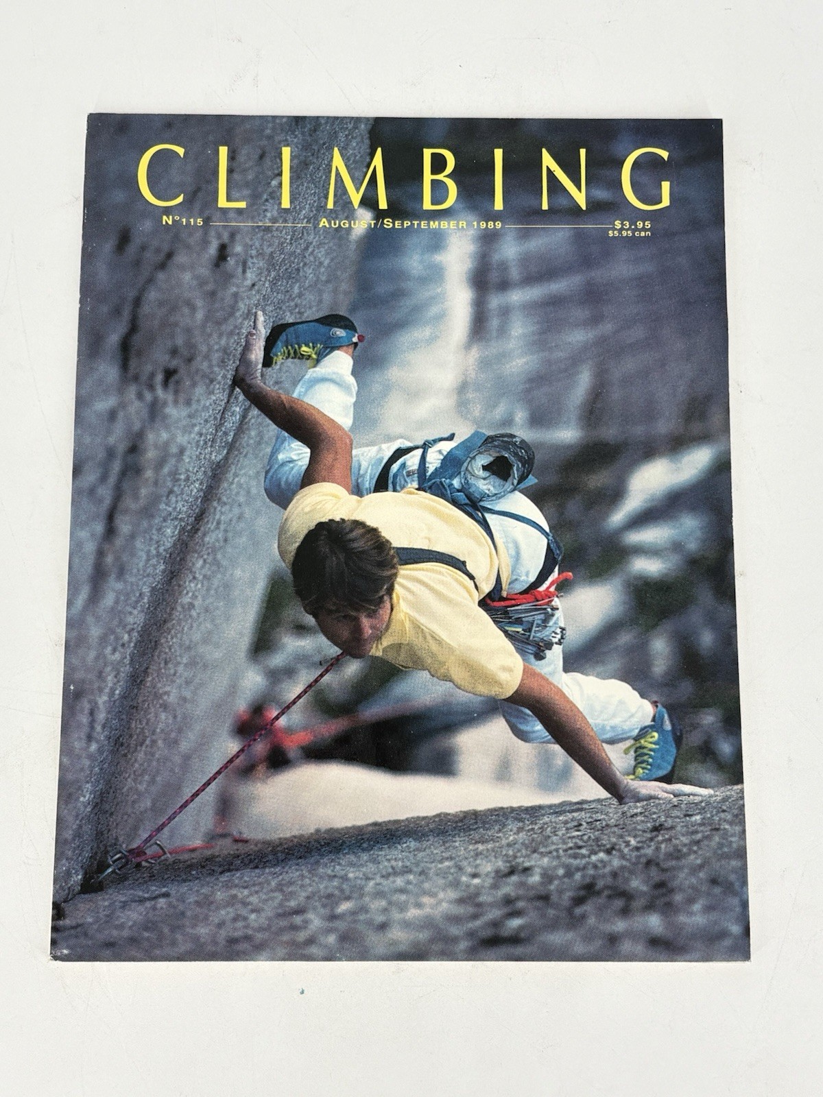 Climbing Magazine August/September 1989 No. 115 Peter Croft Polish Himalayan...