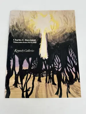 Charles E. Burchfield Watercolors from 1915-1920 1983 Kennedy Galleries