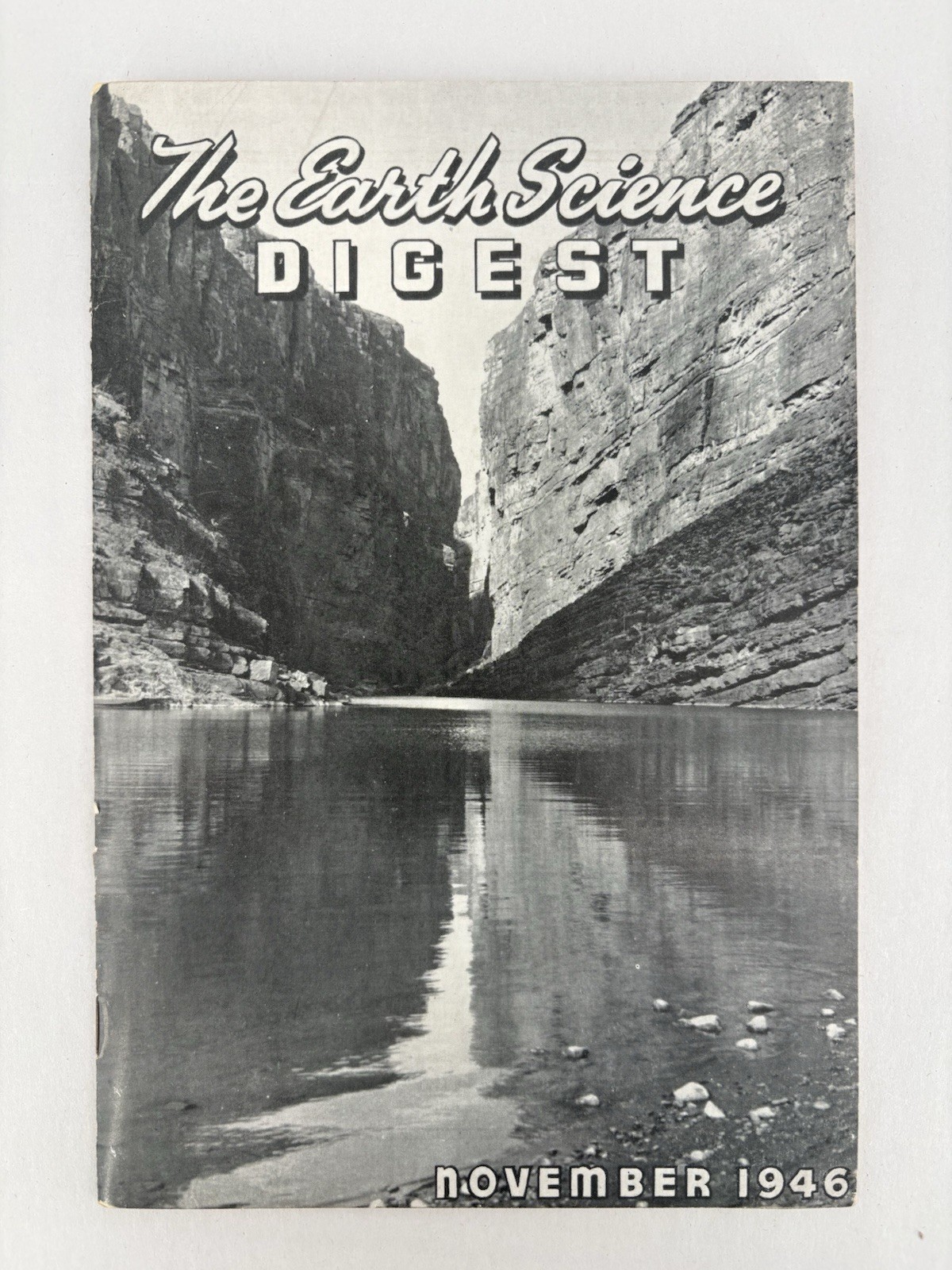 EARTH SCIENCE DIGEST November 1946 Rare Vintage Science Magazine