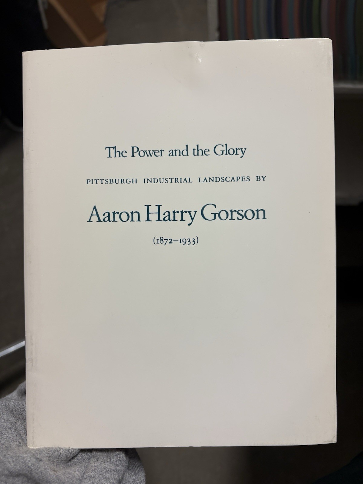 The Power and the Glory Pittsburgh Industrial Landscapes by Rina Youngner, Aaron Harry Gorson