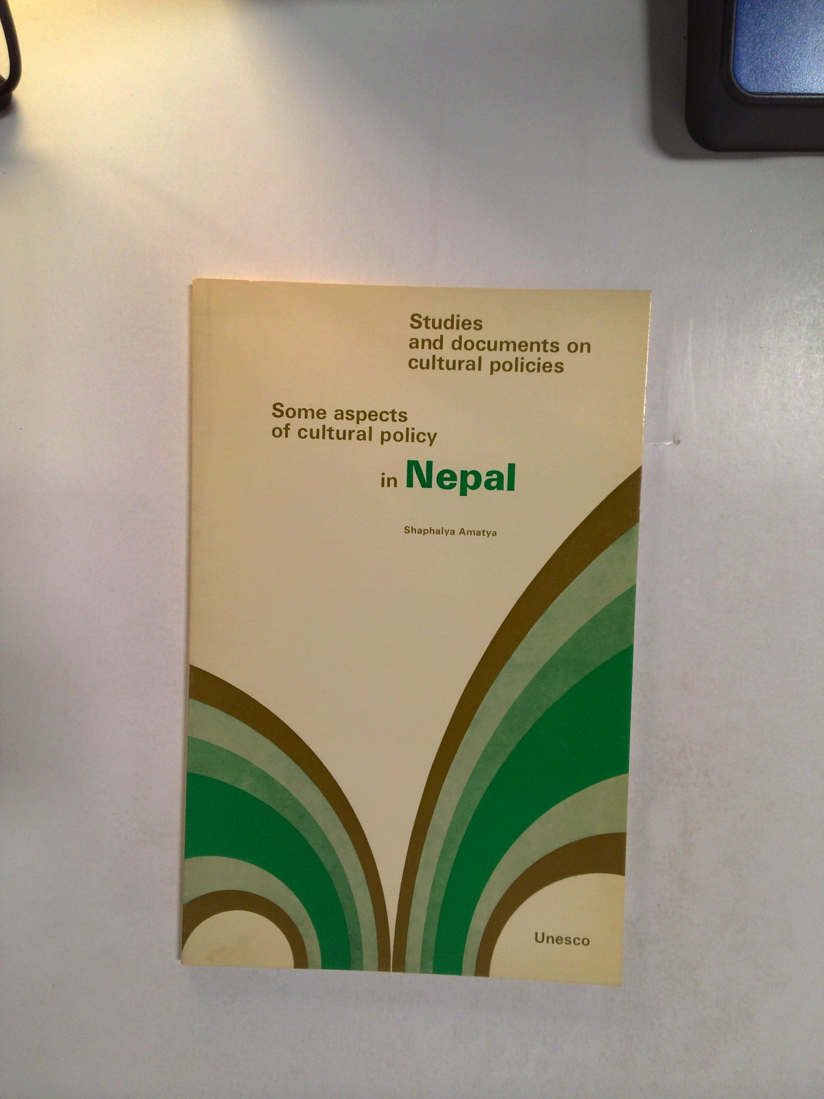 Some aspects of cultural policy in Nepal by Shaphalya Amatya