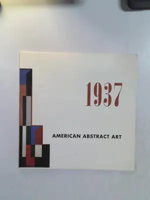 1937 - American Abstract Art, catalogue by Snyder Fine Art