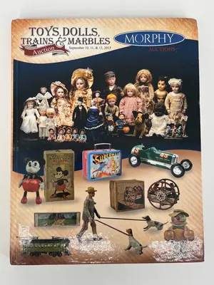 Morphy Auctions Hardcover Catalog: September 2015 Toys, Dolls, Trains & Marbles…