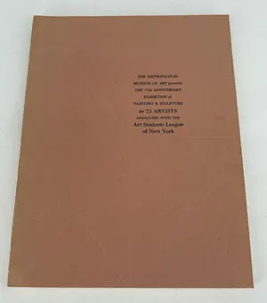 Metropolitan Museum of Art 1951 75th Anniversary Exhibition Painting & Sculpture…