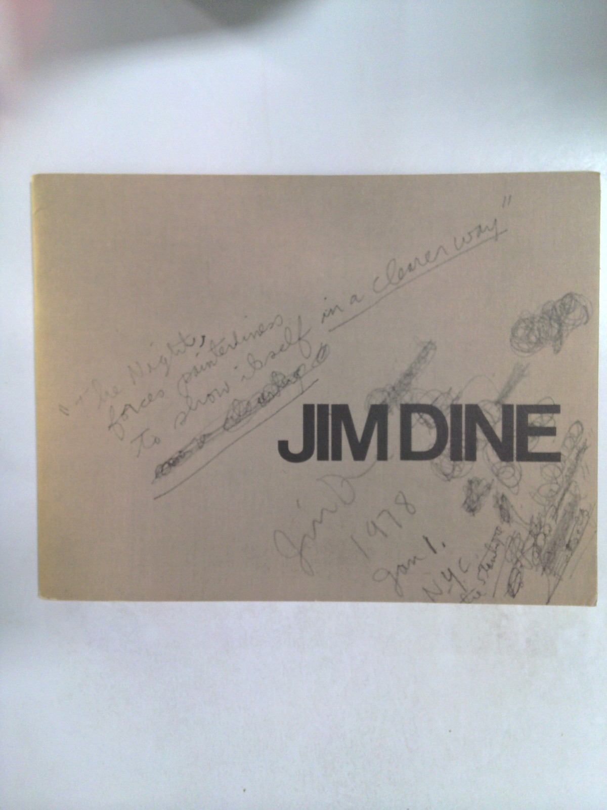Jim Dine: New Paintings by The Pace Gallery