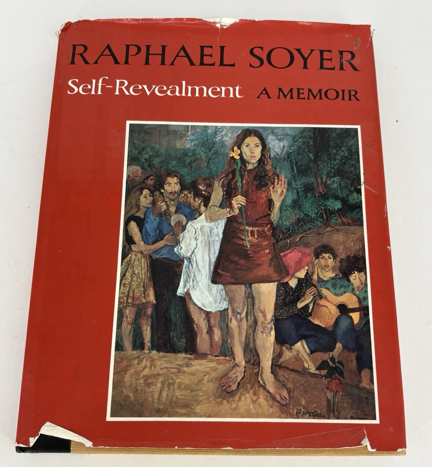 Raphael Soyer / Self-Revealment A Memoir 1969 by Soyer, Raphael