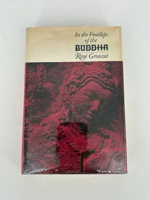 In the Footsteps of Buddha René Grousset HC Buddhist Middle Ages Orient Culture… by René Grousset