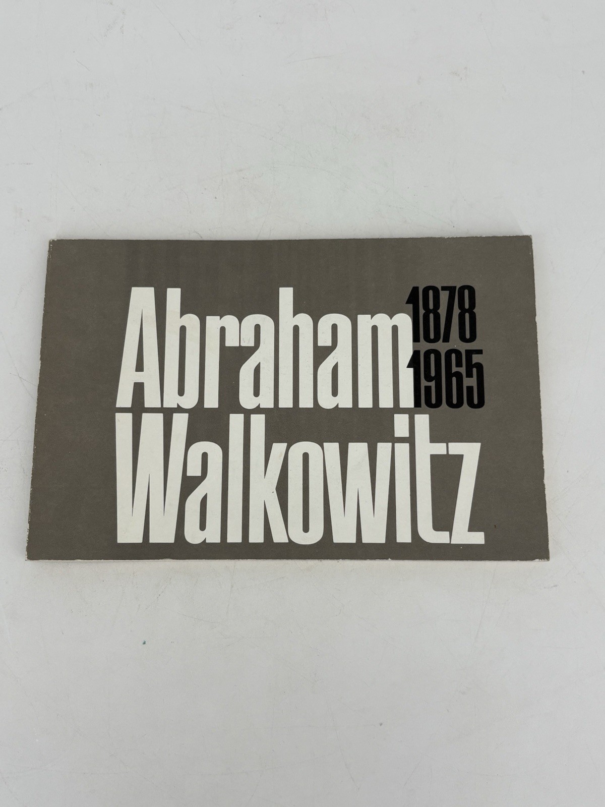 Abraham Walkowitz 1878-1965 by Martica Sawin
