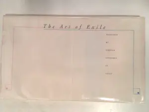 The Art of Exile Art Catalogue by Museum of New Mexico Press by Clare Harris