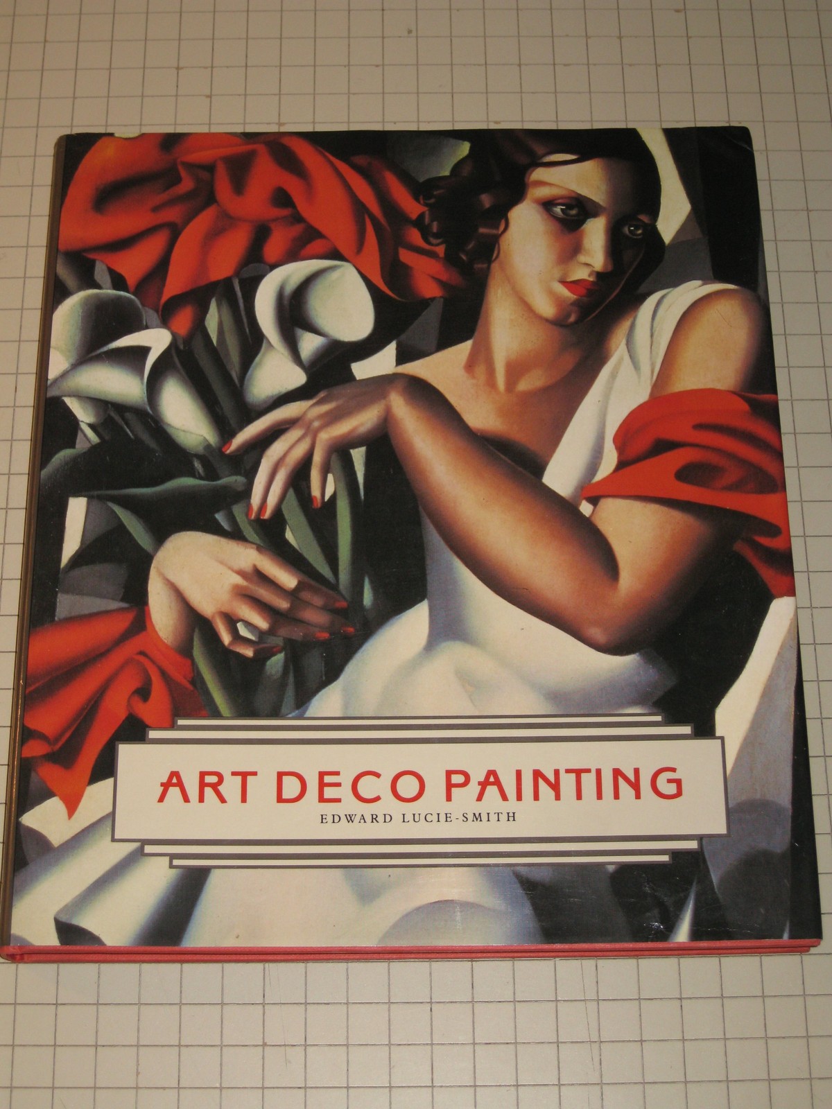 Art Deco Painting Edward Lucie-Smith 1990 by Edward Lucie-Smith