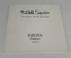 Mitchell Siporin The Early Years 1930-1950 Babcock Galleries 1990 by Judith Hansen O'Toole