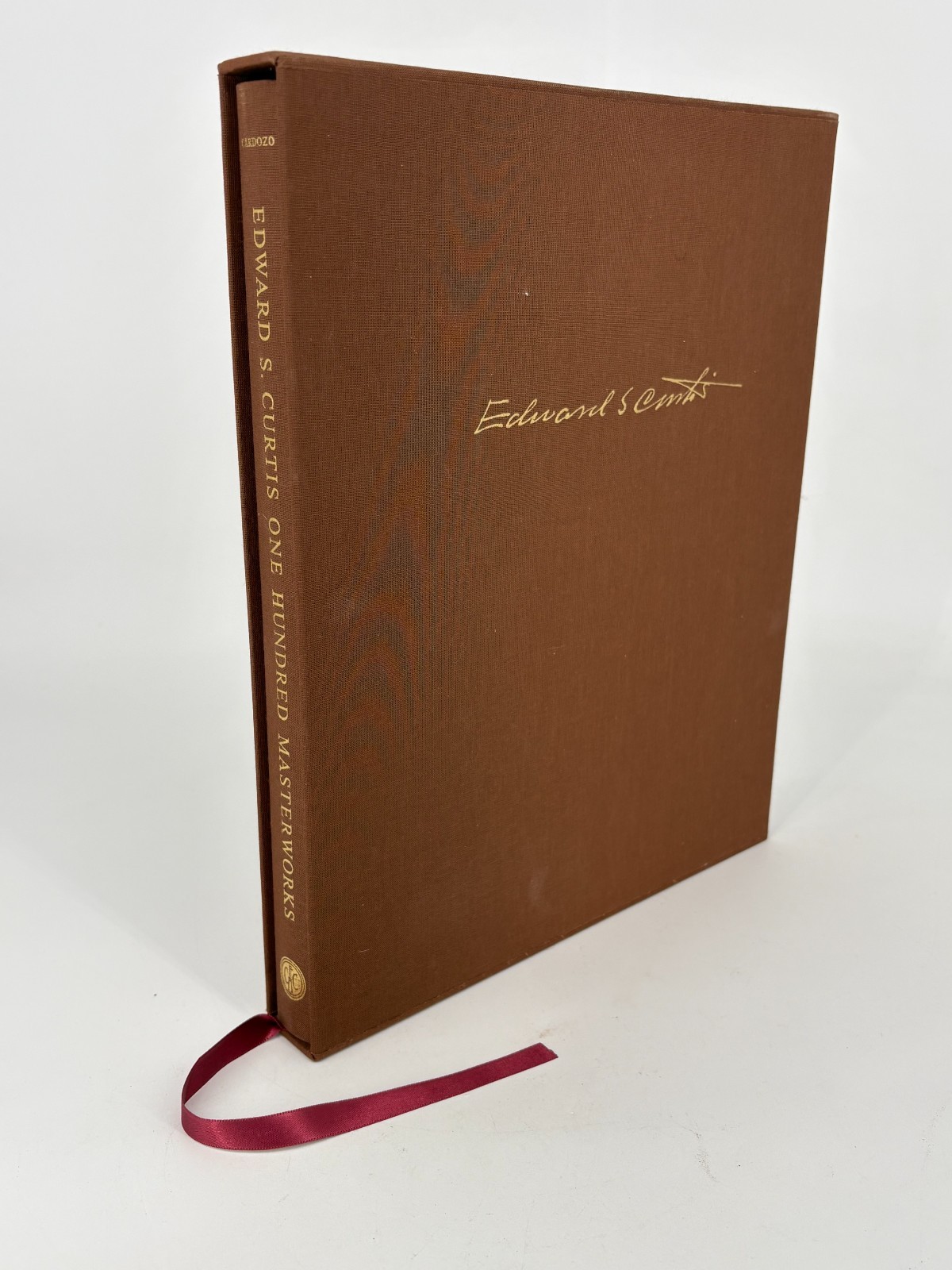 Edward S. Curtis: One Hundred Masterworks Limited Ed Clothbound by Christopher Cardozo