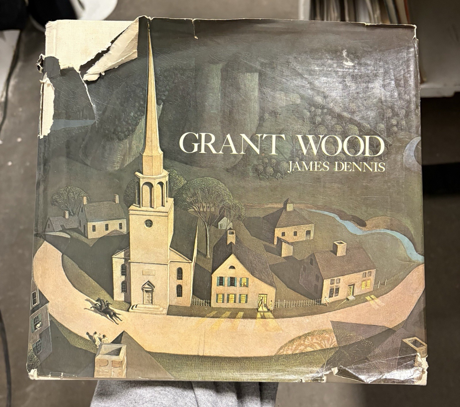 Grant Wood A Study in American Art & Culture by James Dennis