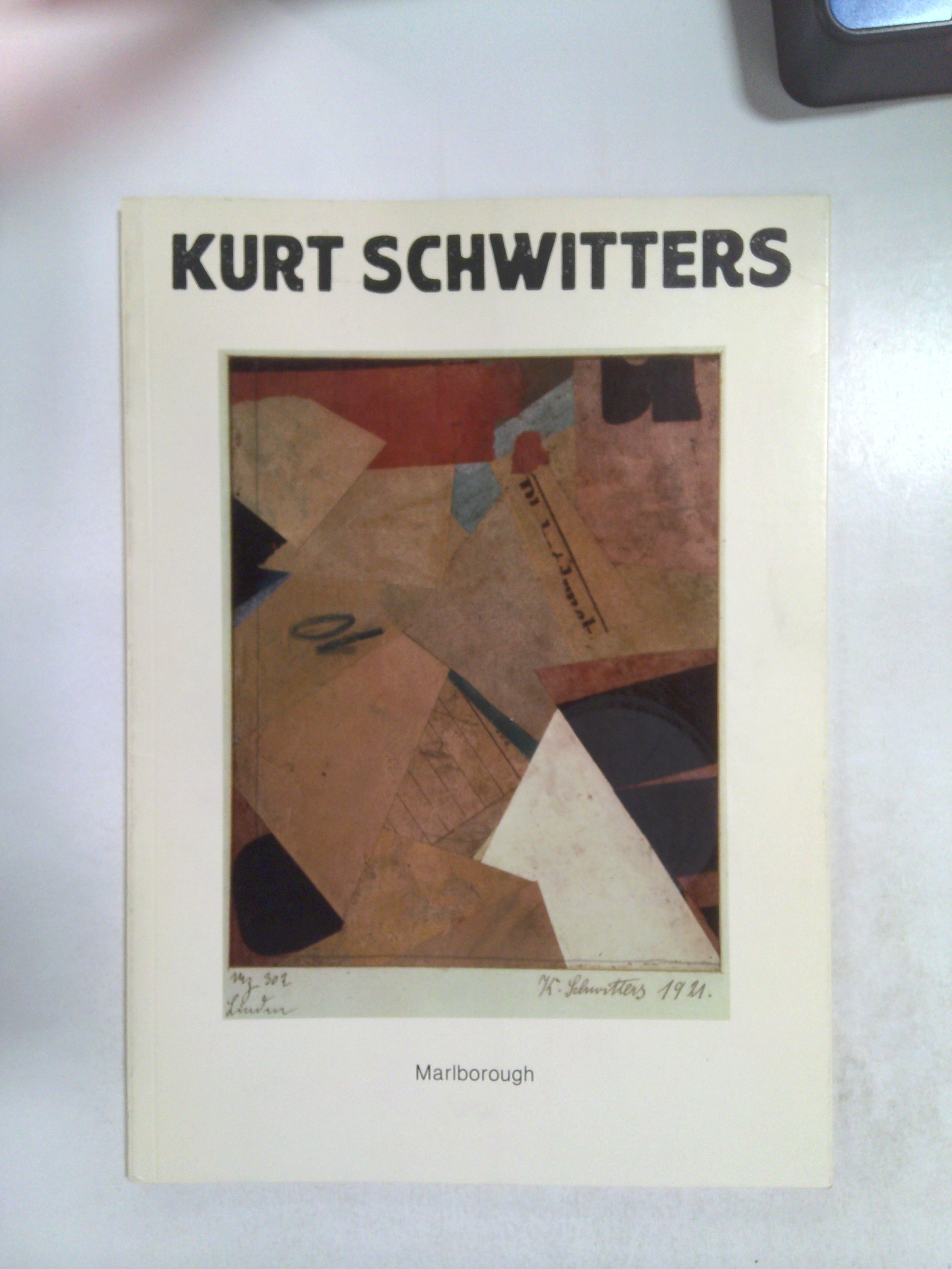Kurt Schwitters art catalogue by Marlborough Gallery Inc.