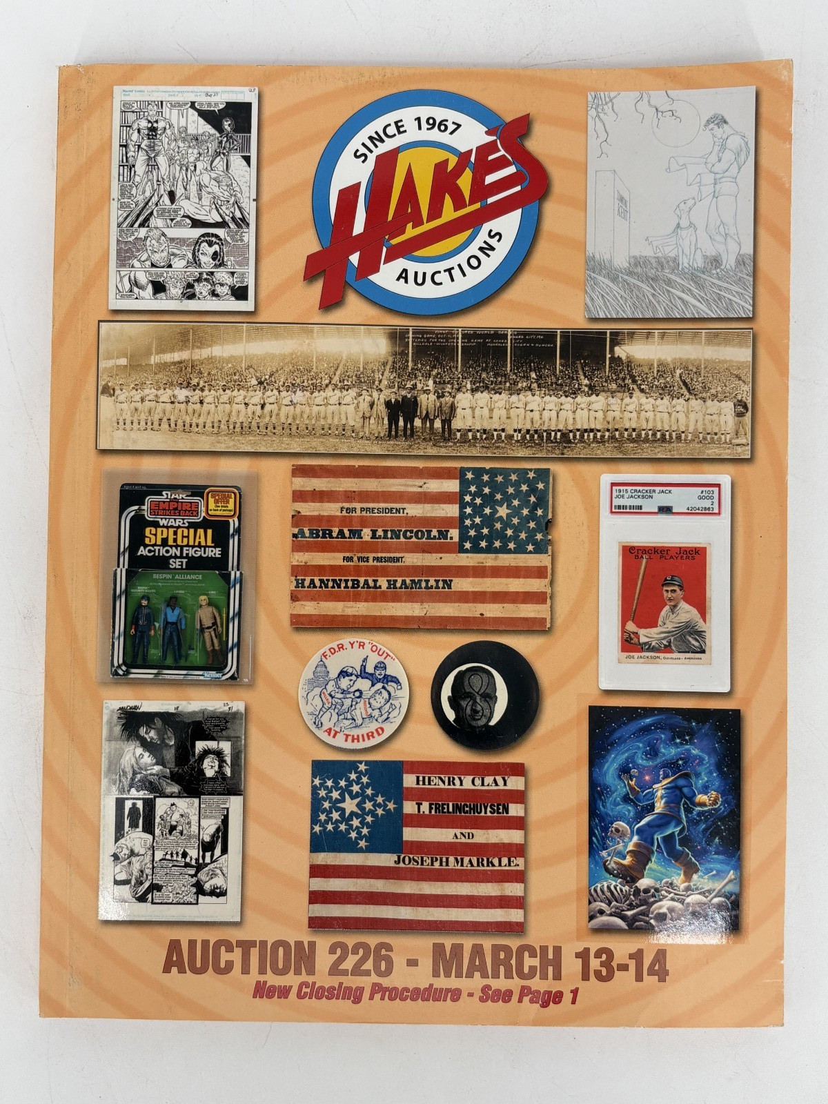 Hake's Auctions Americana and Collectibles Catalogue #226 March 2019