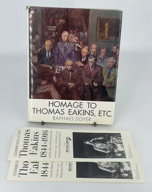 Homage to Thomas Eakins, Etc. by Raphael Soyer