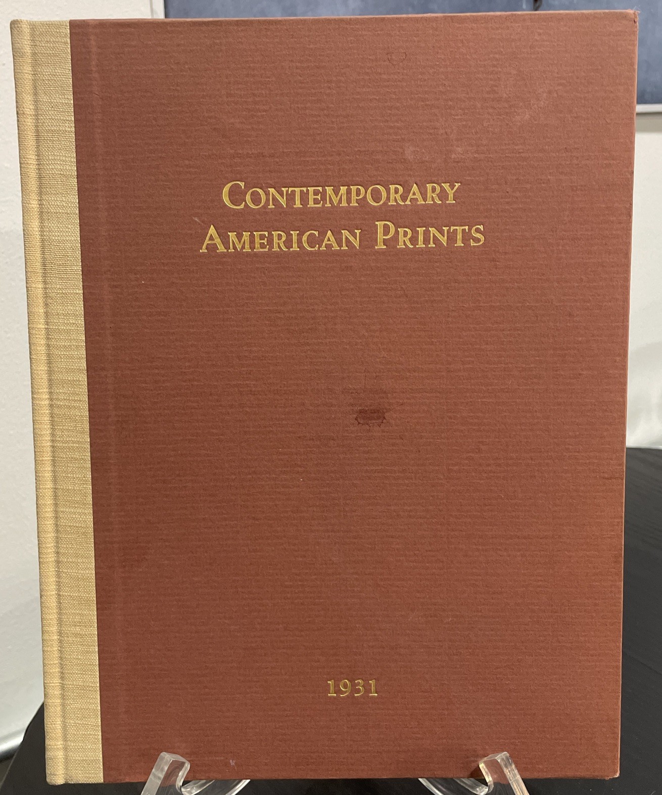 Contemporary American Prints: Volume Two - American Art Dealers Assoc. (1931 HC) by Royal Cortissoz, introduction