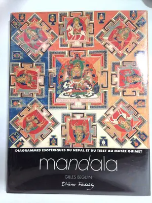 Mandala: Diagrammes Ésotériques du Népal et du Tibet au Musée Guimet Art by Gilles Beguin