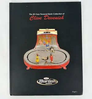 Bertoia Auctions Clive Devenish 40-Year Personal Bank Hardcover Catalog