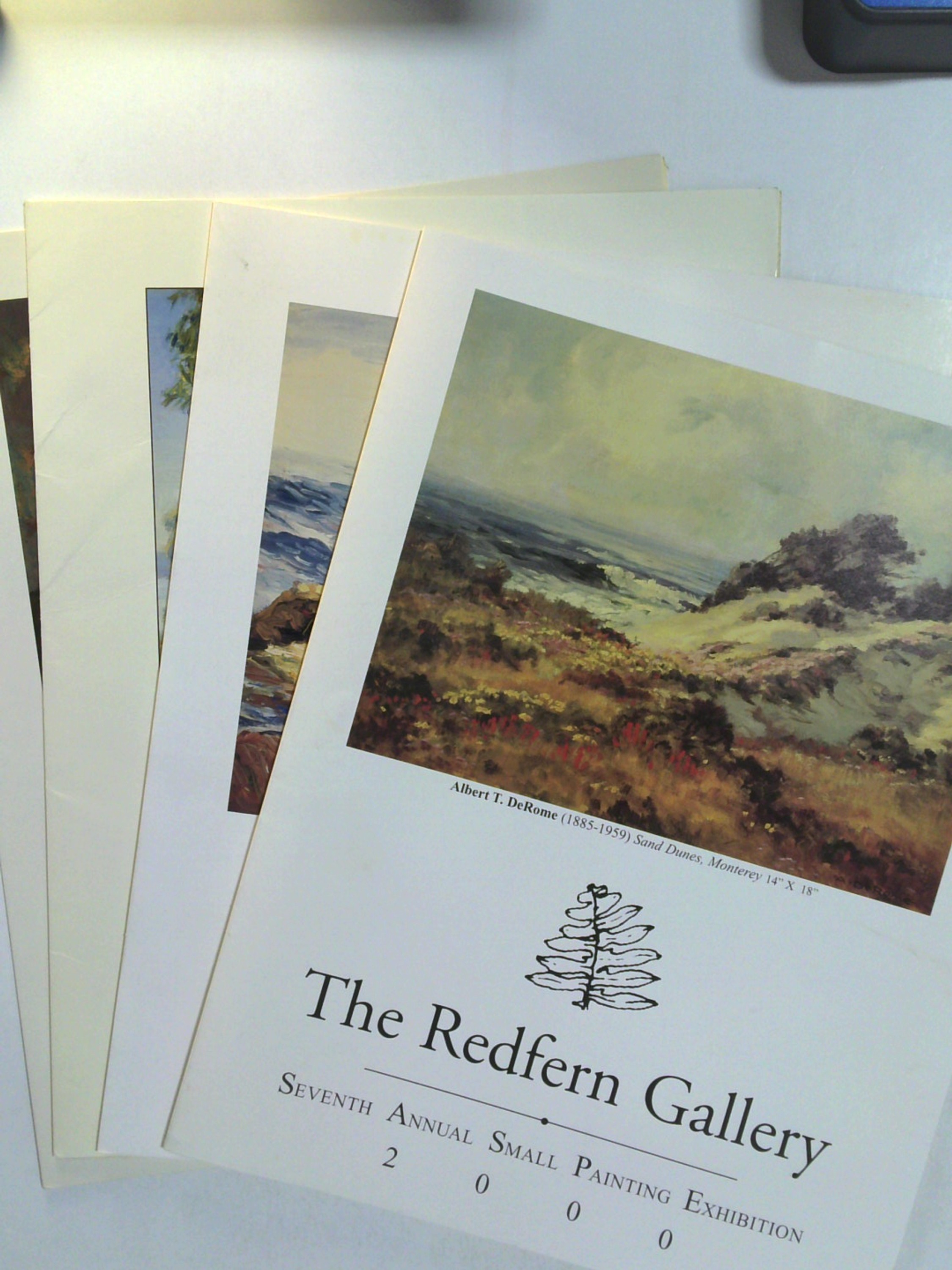 4 The Redfern Gallery art catalogues, 1996, 1998, 1999, 2000 by The Redfern Gallery