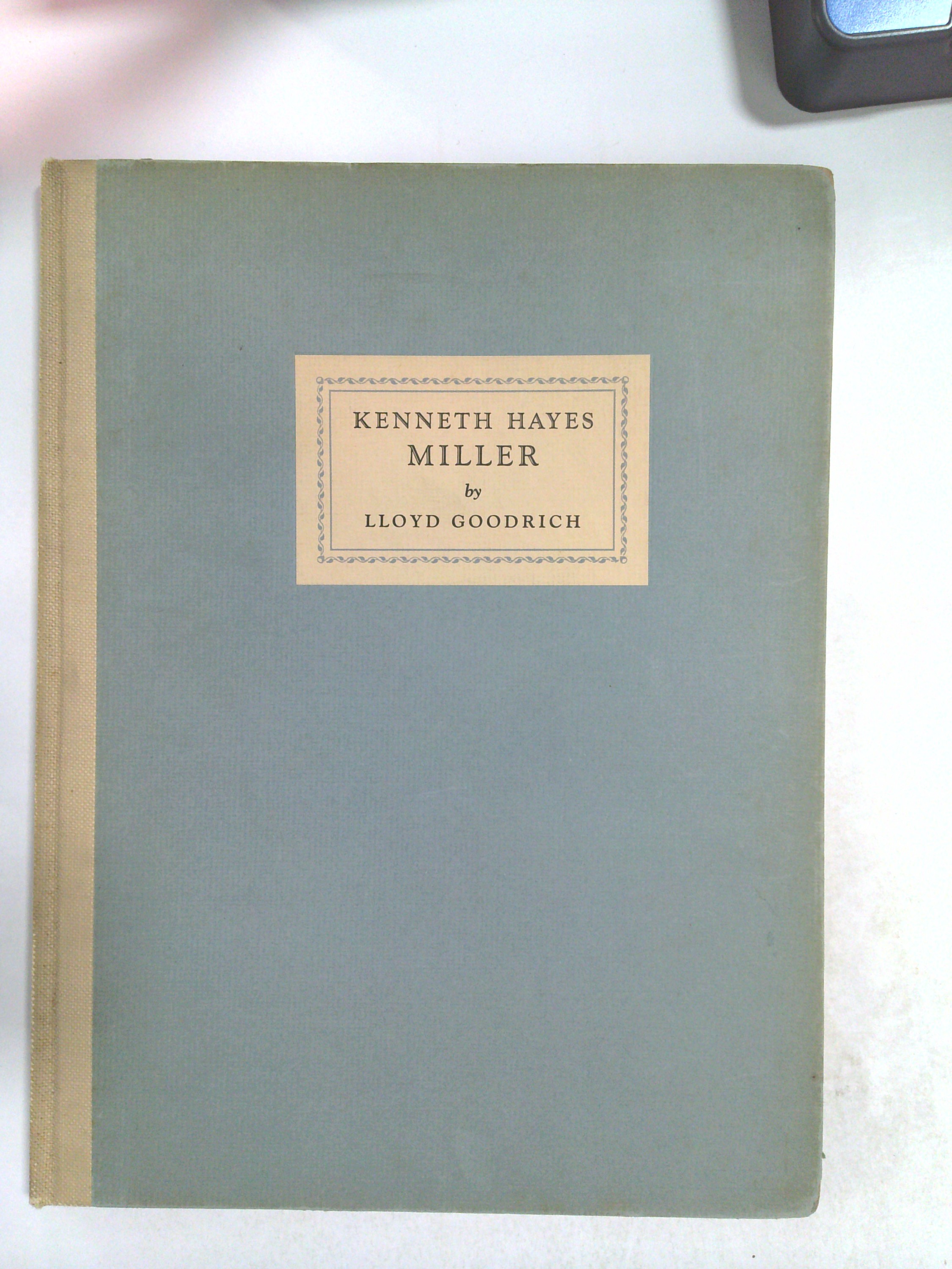 Kenneth Hayes Miller by Lloyd Goodrich