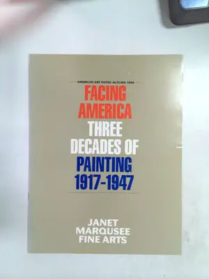 Facing America: Three Decades of Painting 1917-1947 by Janet Marqusee Fine Arts