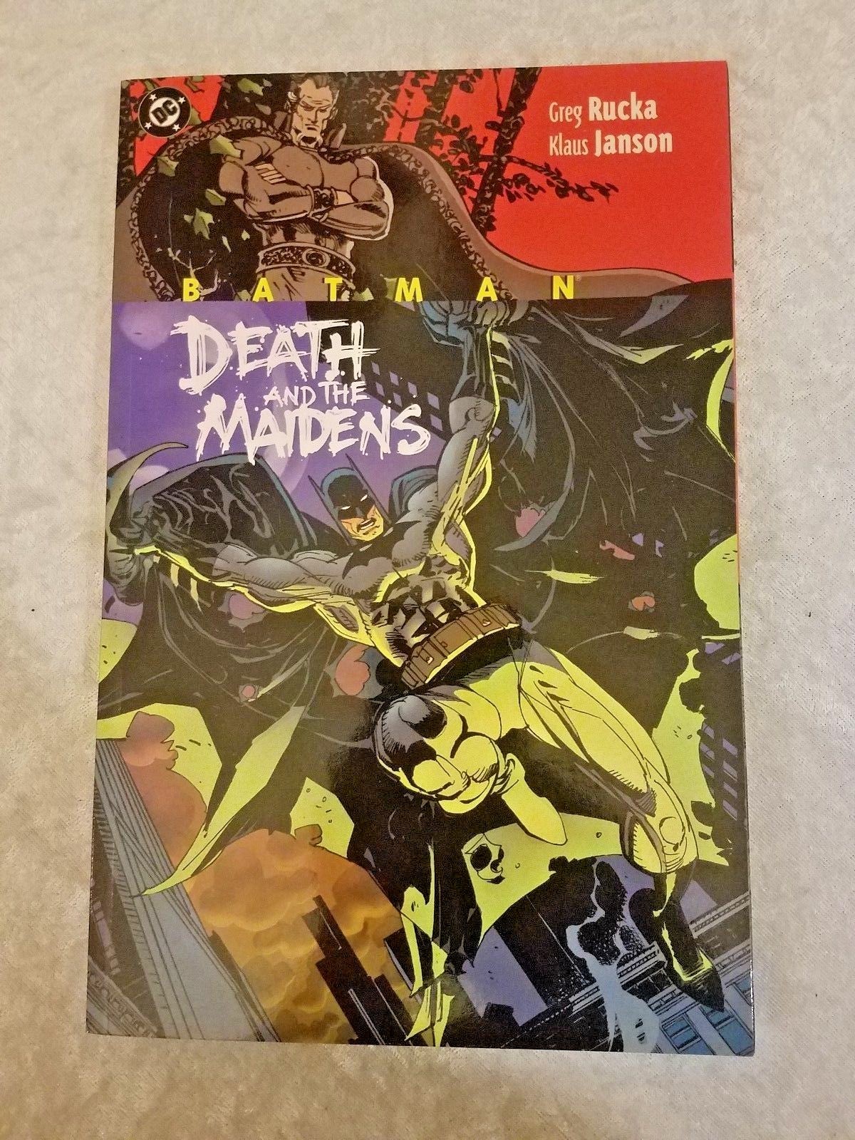 BATMAN Death and the Maidens - Greg Rucka Klaus Janson DC 2004