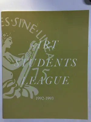 Art Students League, 1992-1993 Catalogue by Lawrence Campbell, ed.