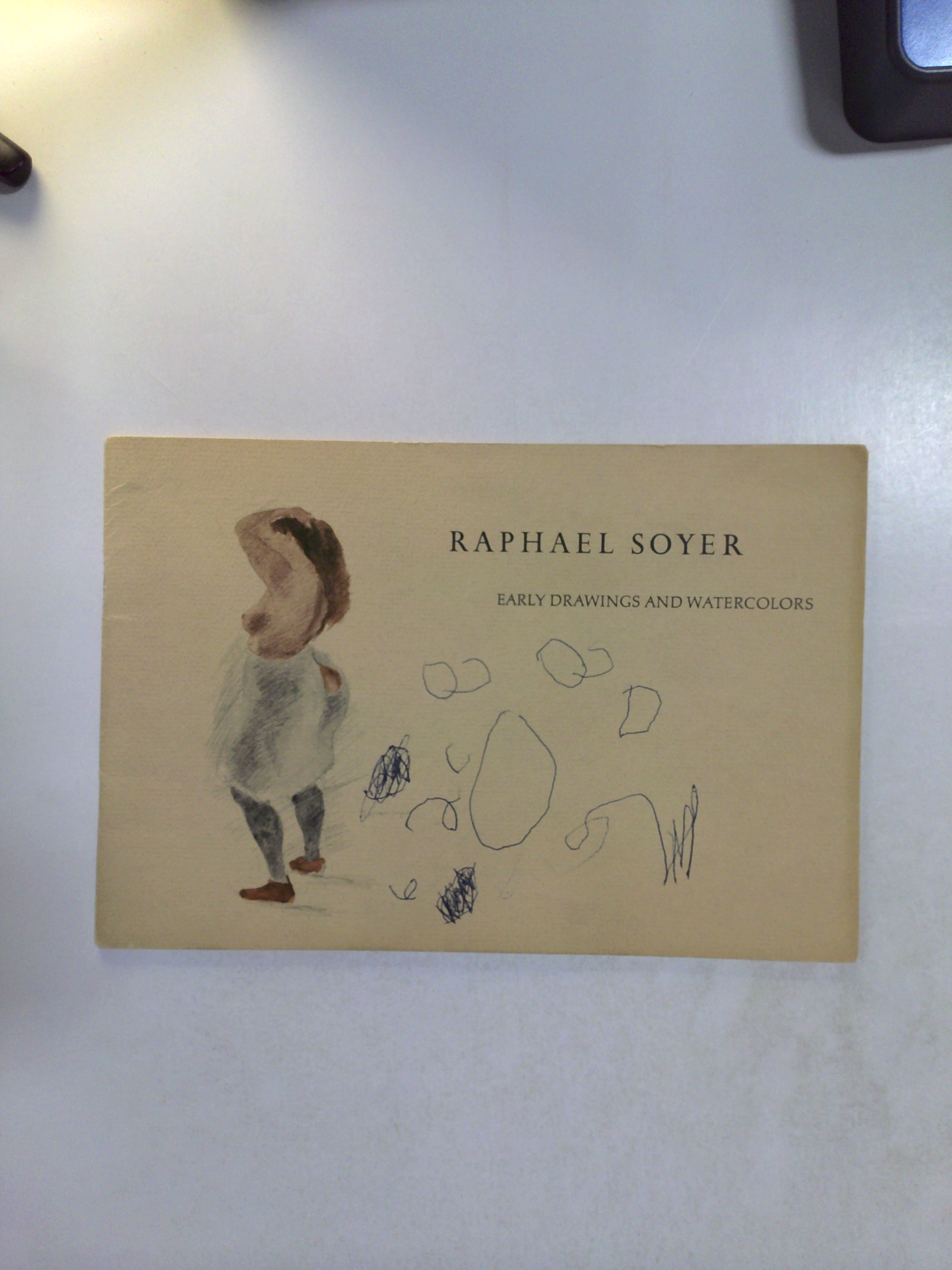 Early Drawings and Watercolors: 1921-1941 by Raphael Soyer