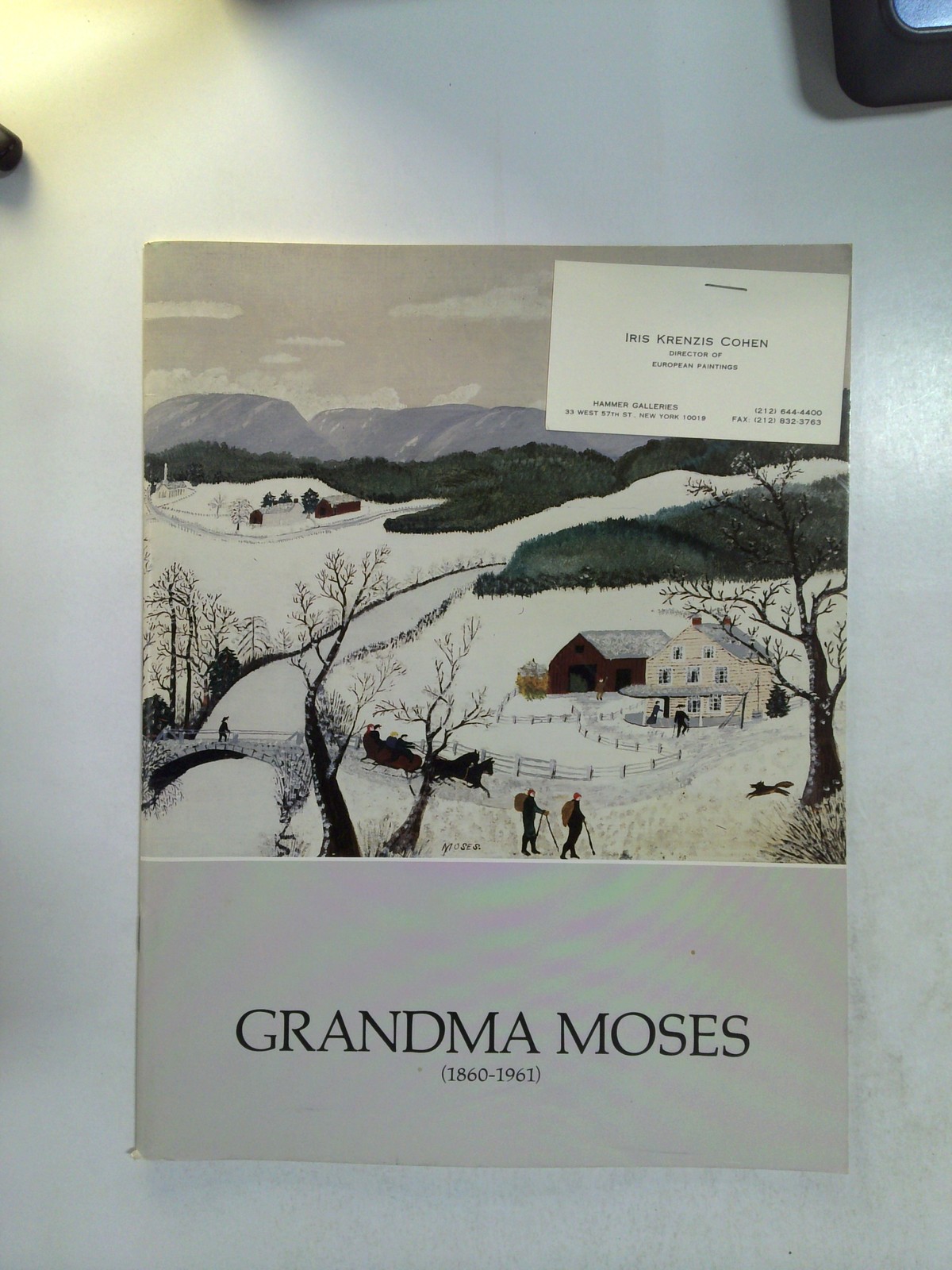 Grandma Moses (1860-1961): An American Treasure by Richard Lynch