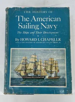 History of the American Sailing Navy: The Ships and Their Development Chapelle by Howard I. Chapelle