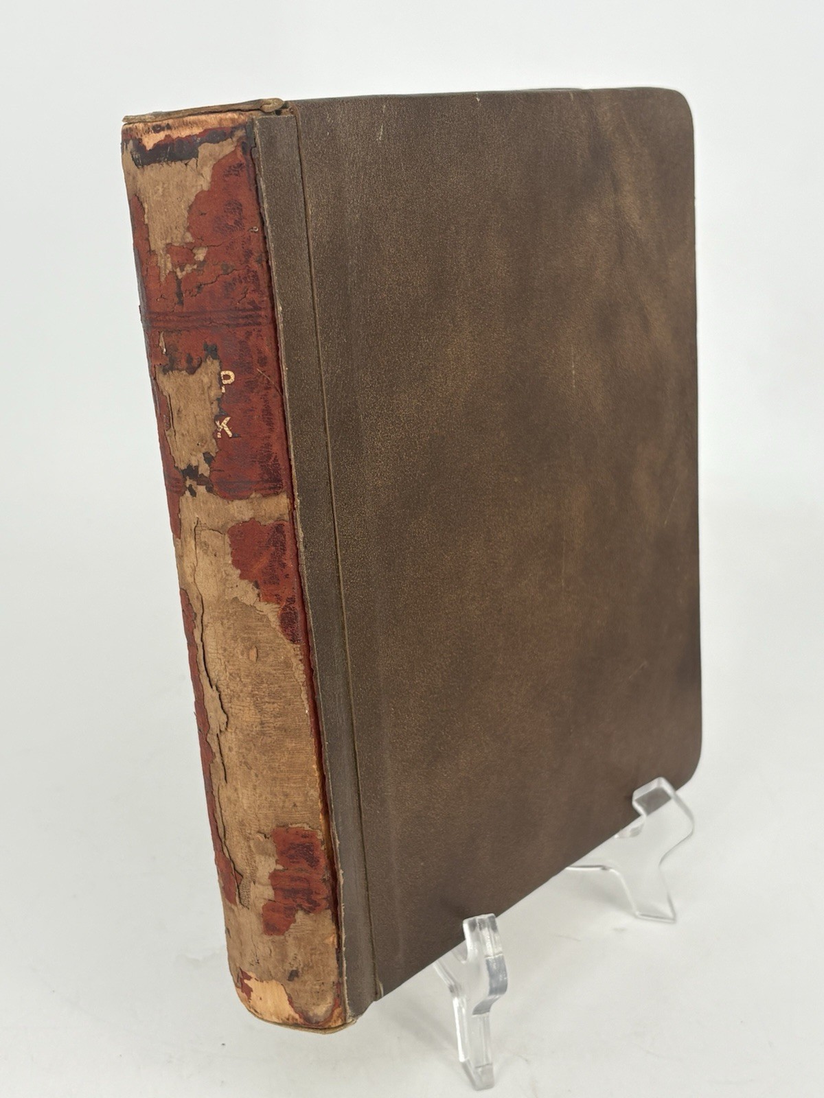 Antique 1914 Leatherbound Opera Book True Scapbook of Operas, Theatre, Ballet