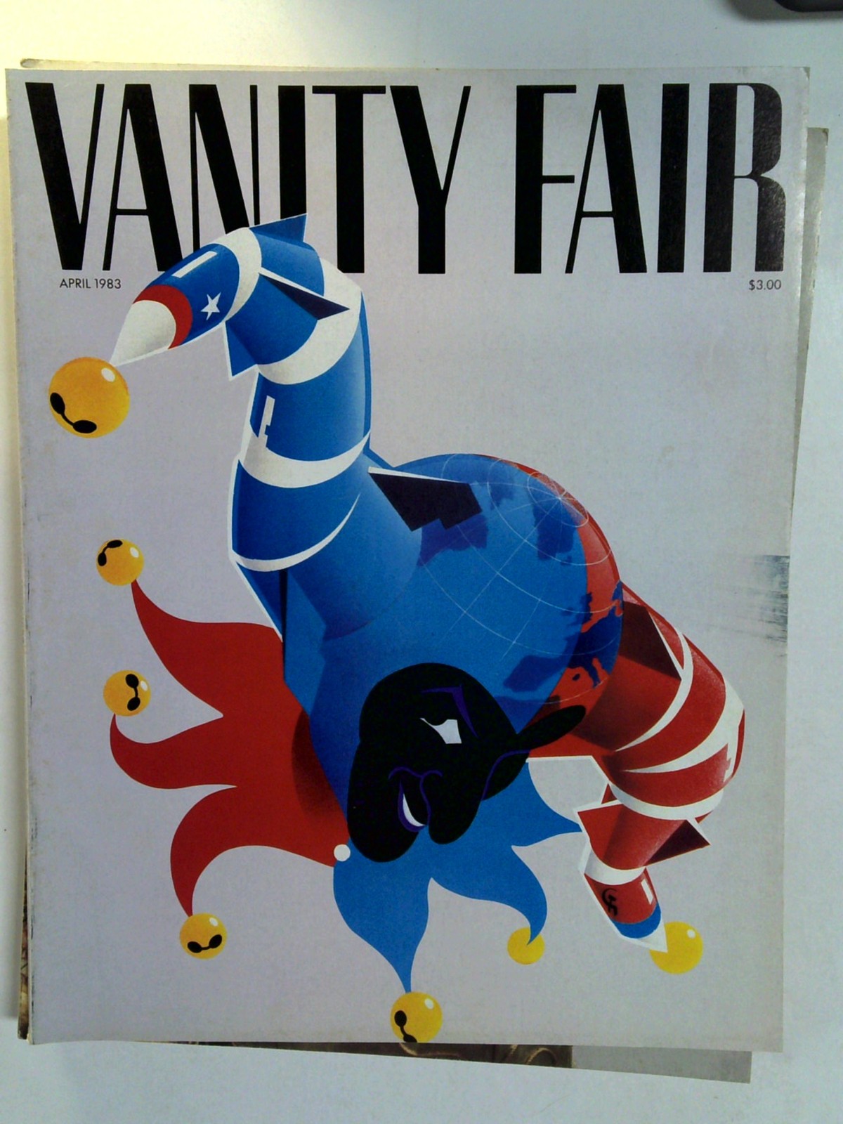 4 Vanity Fair Magazines, 1983 [March, April, May, July] by Various