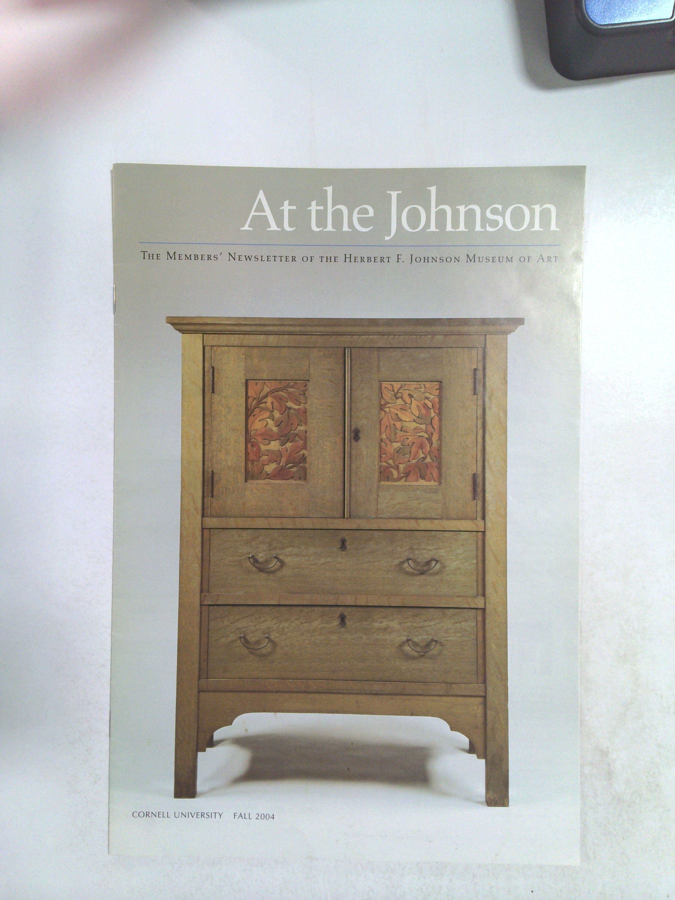 At the Johnson: The Members' Newsletter of the Herbert F. Johnson Museum of Art… by Andrea Potochniak