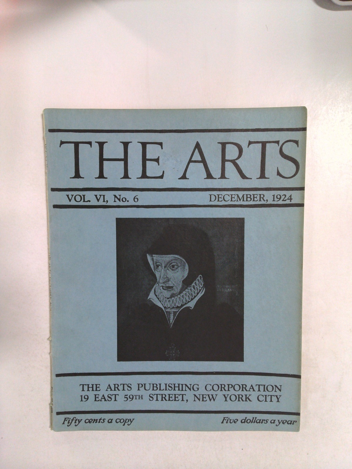 The Arts magazine, Vol. VI, No. 6 by The Arts Publishing Corporation