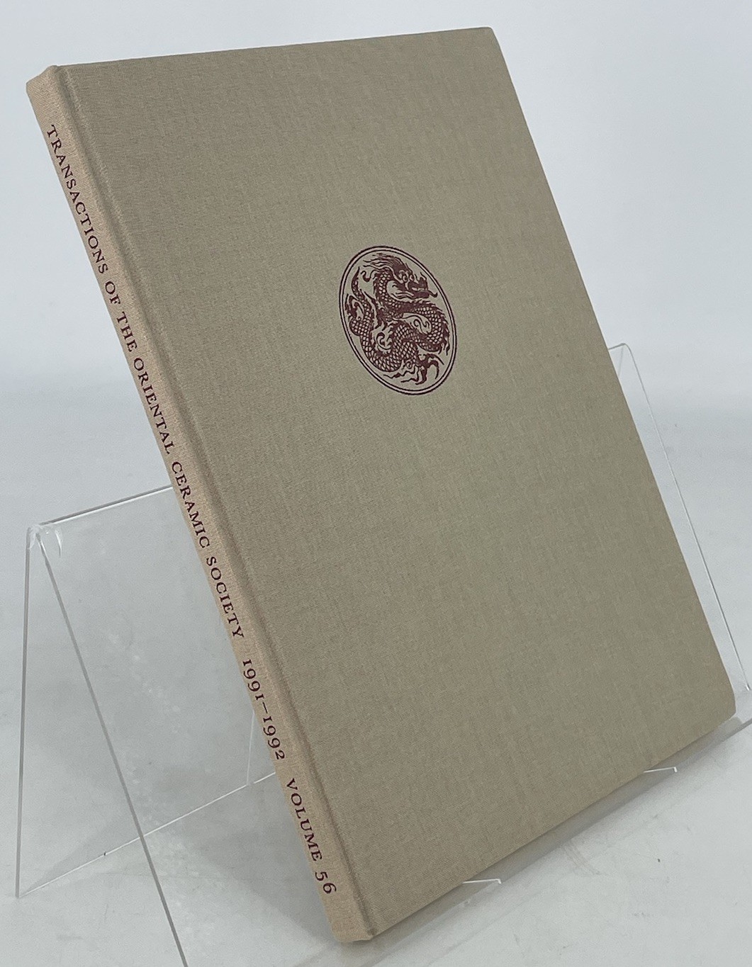 Transactions of The Oriental Ceramic Society Vol. 56, 1991-1992