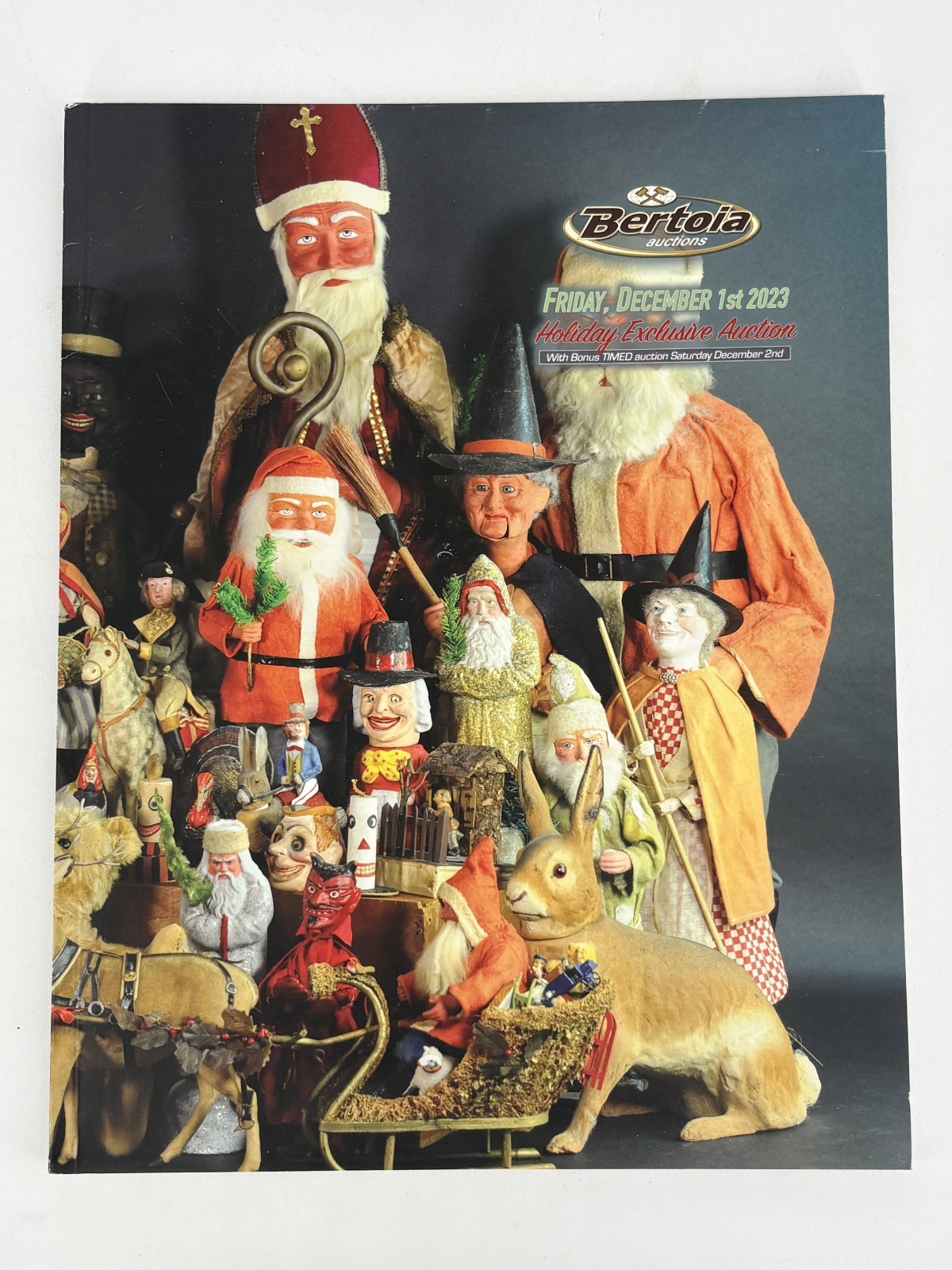Bertoia Auctions December 2023 Holiday Exclusive Auction Paperback Catalog