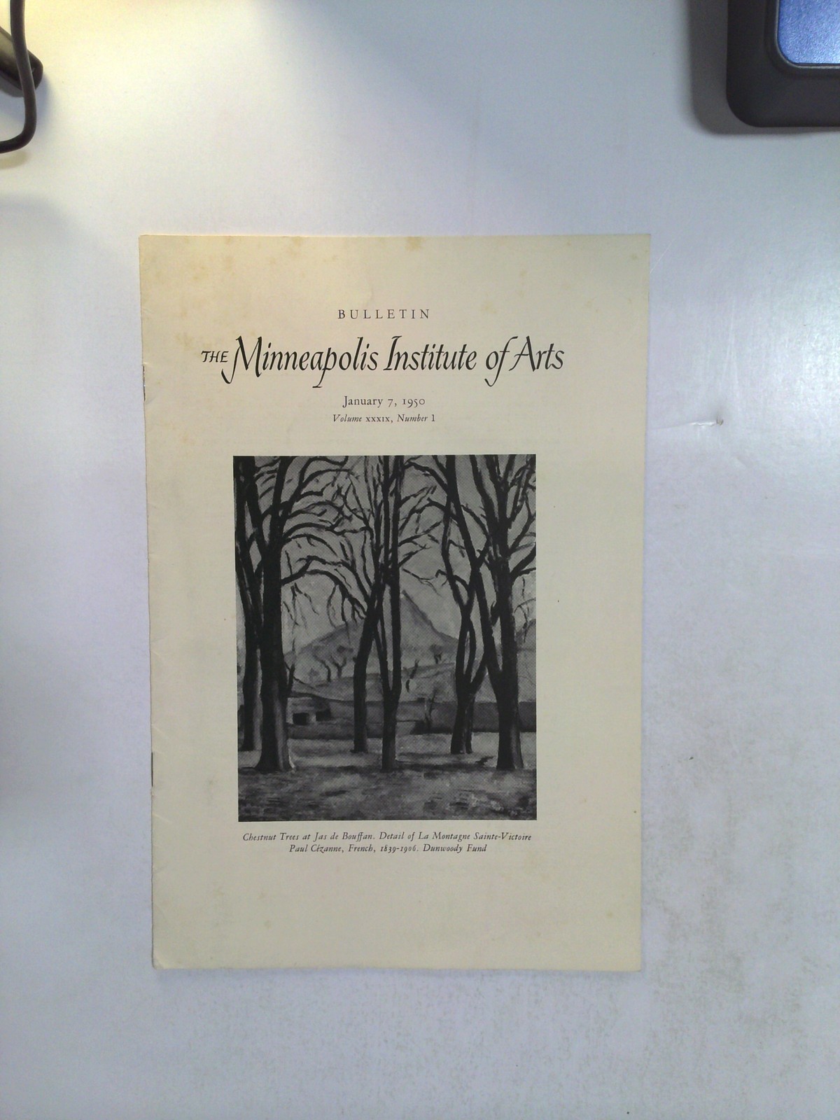 The Minneapolis Institute of Arts Bulletin, Volume XXXIX, Number 1 by N/A