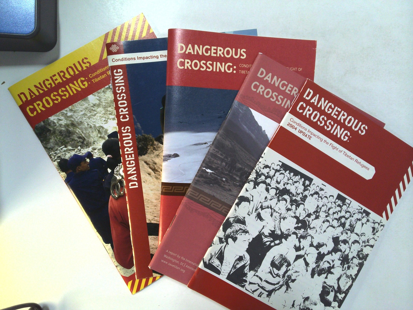 Lot of 5 Dangerous Crossing: Conditions Impacting Flight of Tibetan Refugees
