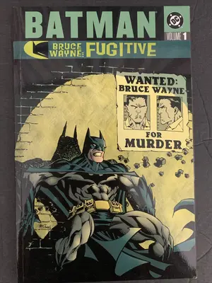 Batman Bruce Wayne Fugitive Volume 1 TPB 2002 DC Comics First Printing