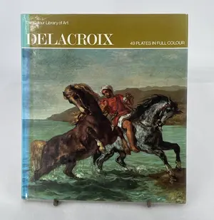 DELACROIX 49 Plates in Full Colour by Phoebe Pool