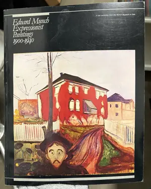 EDVARD MUNCH EXPRESSIONIST PAINTINGS 1900-1940 Museum Exhibition Catalog by MUNCH, Edvard and Arne Eggum