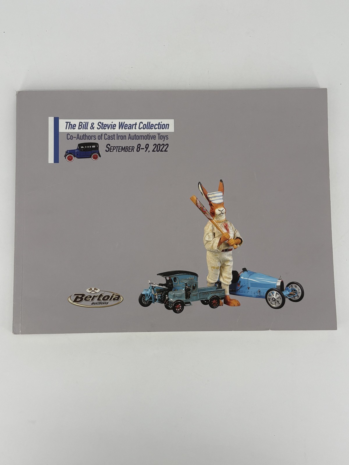 Bertoia Auctions Sept 2022 Bill & Steve Weart Collection Paperback Catalog