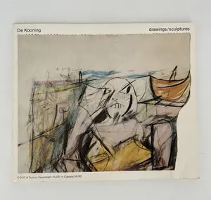 De KOONING Drawings Sculptures Exhibition Catalog WALKER ART CENTER 1974
