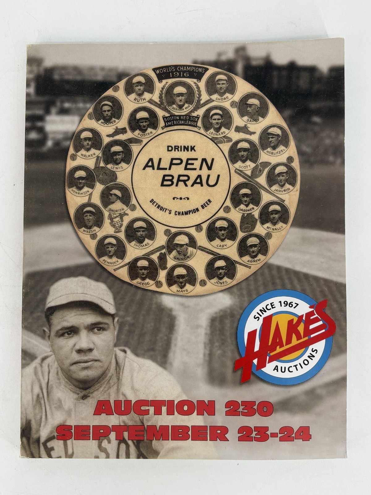 Hake's Auctions Americana and Collectibles Catalogue #230 September 2020