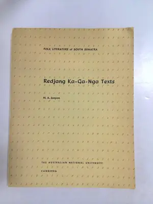 Redjang Ka-Ga-Nga Texts by M. A. Jaspan