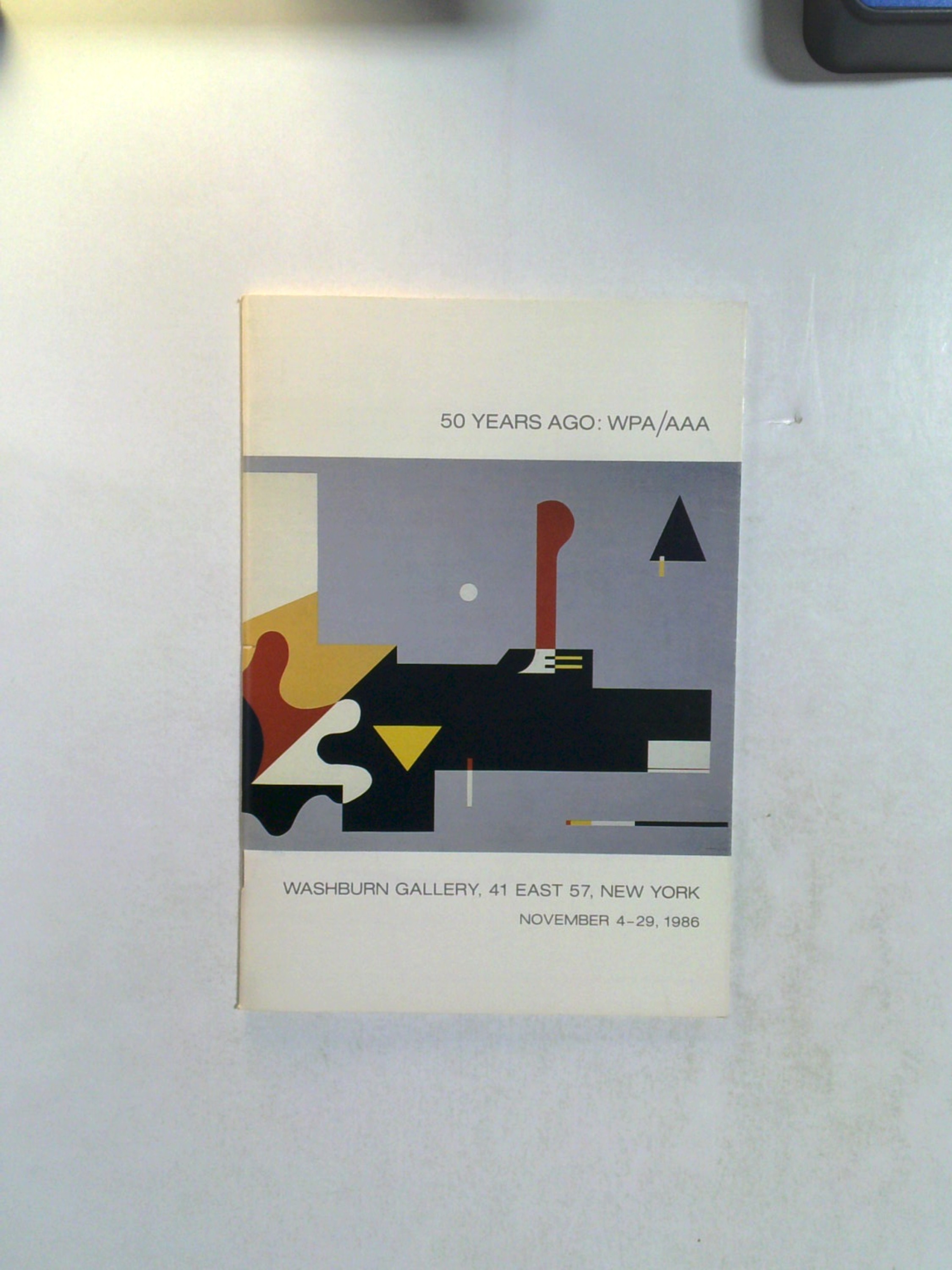 50 Years Ago: WPA/AAA by Washburn Gallery